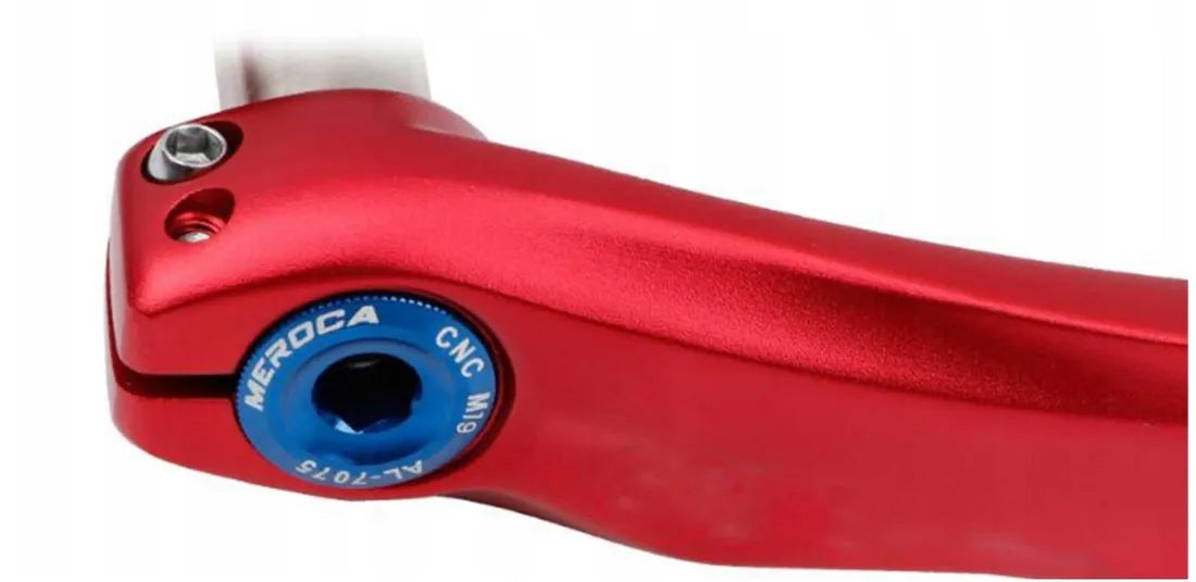 Śruba lewego ramienia korby Shimano Hollowtech Niebieska II M20 nowa śruba